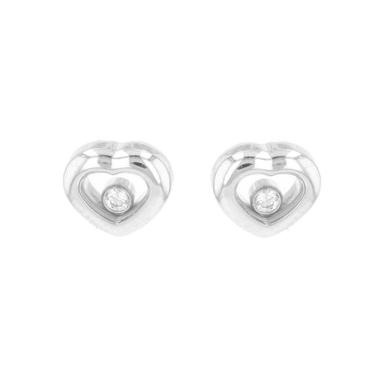 Acheter Boucles d'oreilles CHOPARD Happy Diamonds diamants 0.22 carat Comme neuf - 1750,00 € Boucles d'oreilles CHOPARD Happy Diamonds diamants 0.22 carat Comme neuf - reconditionné disponible sur Gemme Les Bijoux